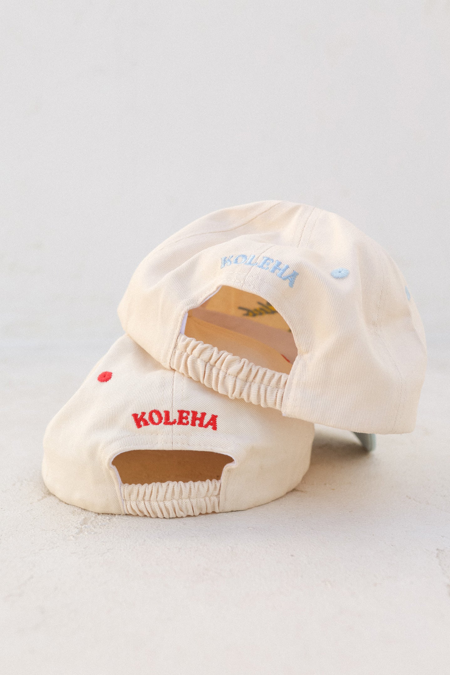 Swim Club Cap - Red & Cream
