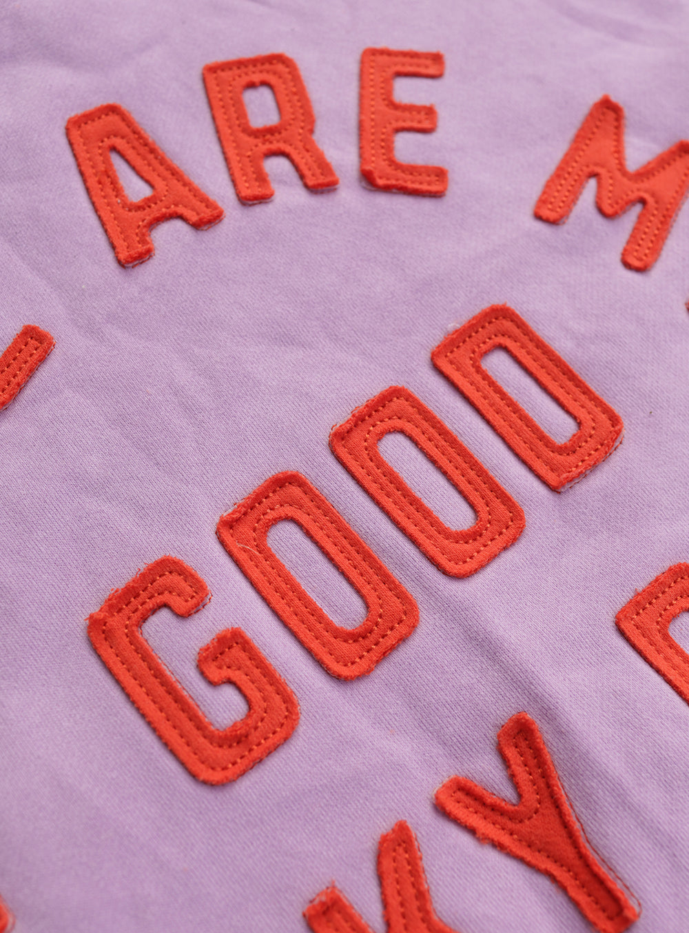 Good Tracky Pullover Lavender Red